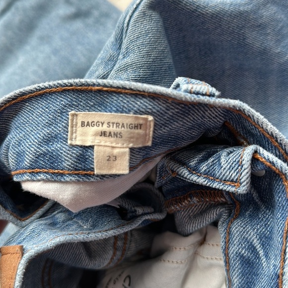 Madewell Baggy Straight Jeans size 23 - Picture 5 of 11